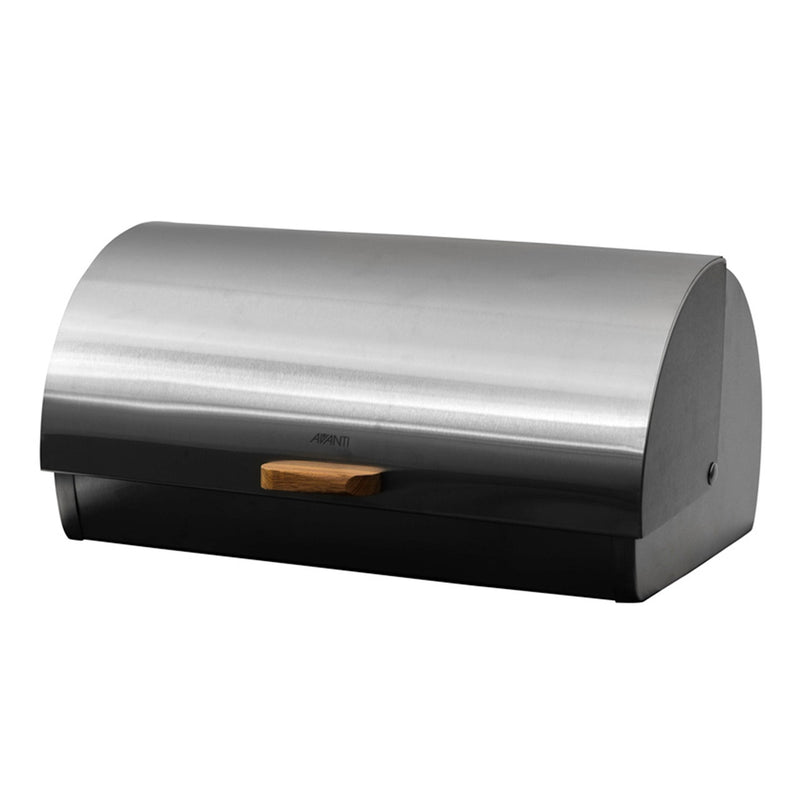 Avanti Roll Top S/Steel Bread Bin