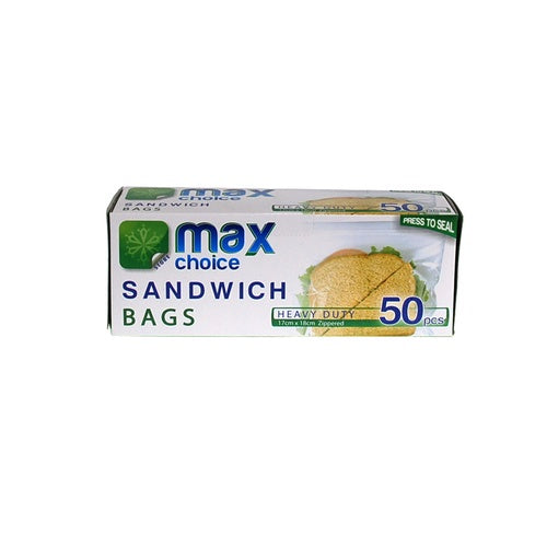 Sandwich Bags, 170x180mm, Pack of 50