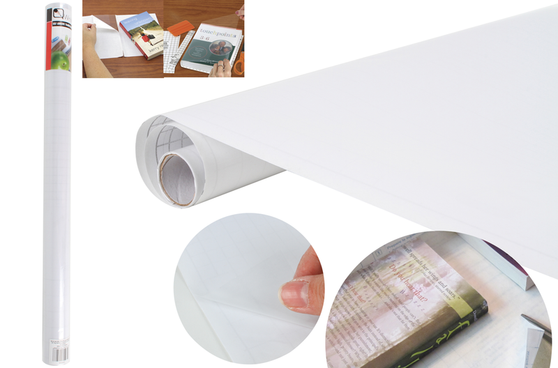 Contact Adhesive Book Wrap Transparent 45x125cm
