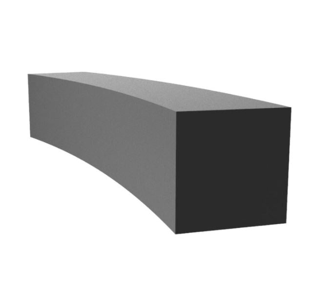 Proflex EPDM Sponge Strip Square 25 x 25mm Per Metre