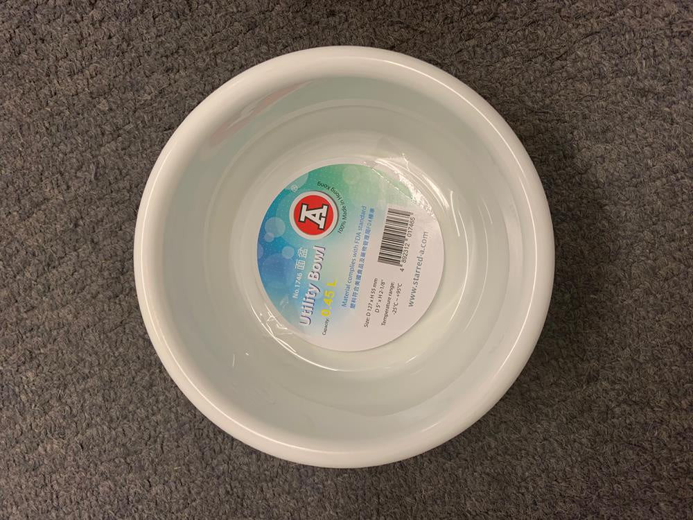 Plastic Bowl 127x55mm 0.5L