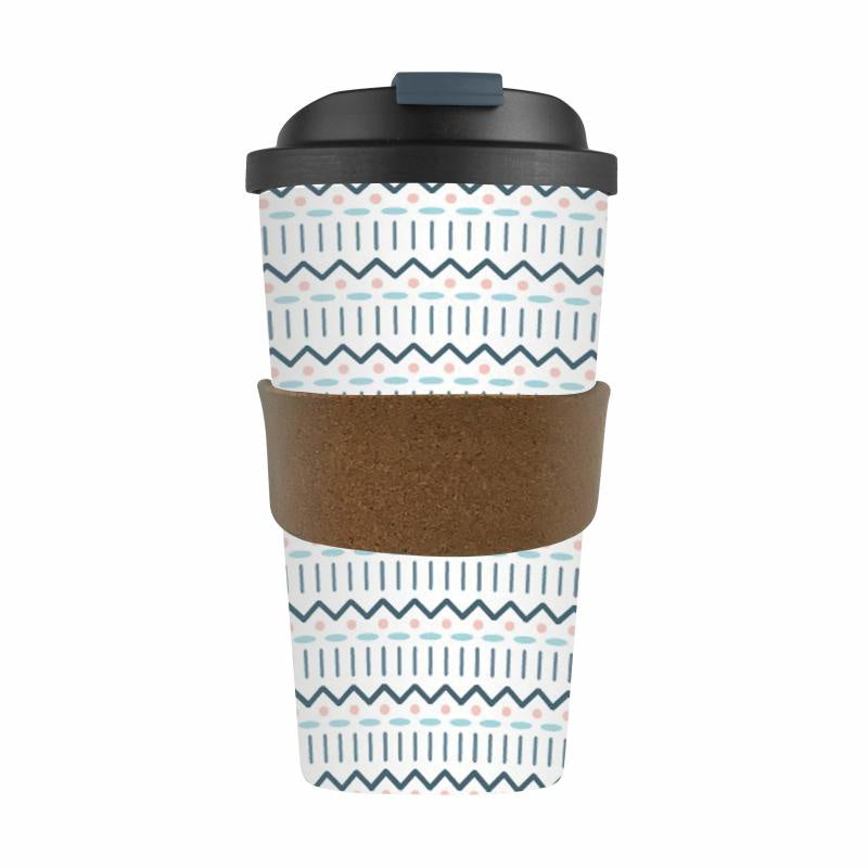 Karlstert Eco Bamboo Cup 420ml Zig Zag