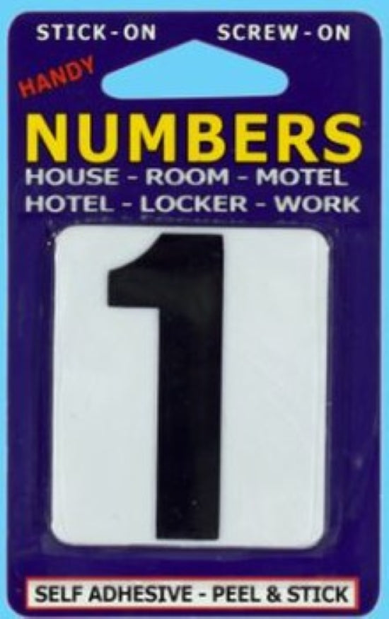 Street Number 1 Black