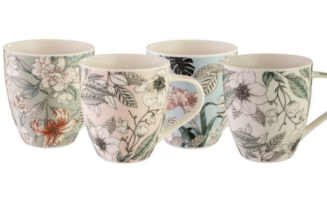 Bundanoon Mega Mug Paradise 518ml Set Of 4