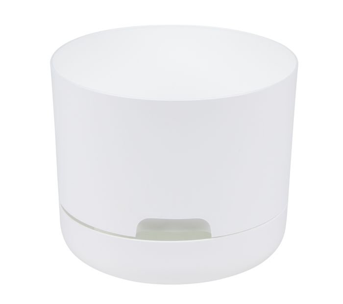 Décor® Springtime™ Self-Watering Plant Pot – 170mm (White)