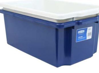 NO LID!! Fish Bin Only , 52 L, Blue