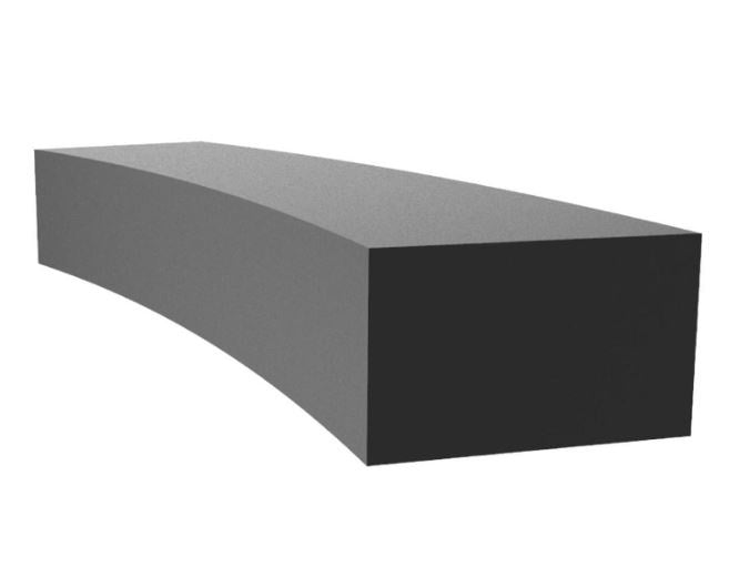 Proflex EPDM Sponge Strip Rectangle 12 x 20mm Per Metre