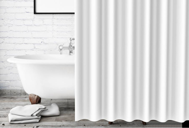 Eva Shower Curtain White