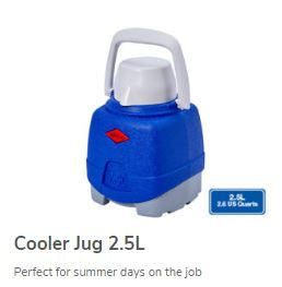 Willow Jug Cooler No Tap Blue 2.5l