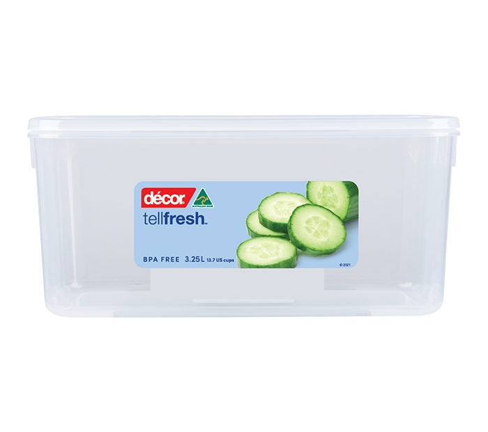 Décor Tellfresh™ Food Container, Oblong 3.25L