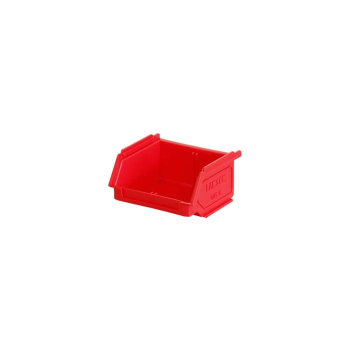 Storage Bin, Size 6, Red
