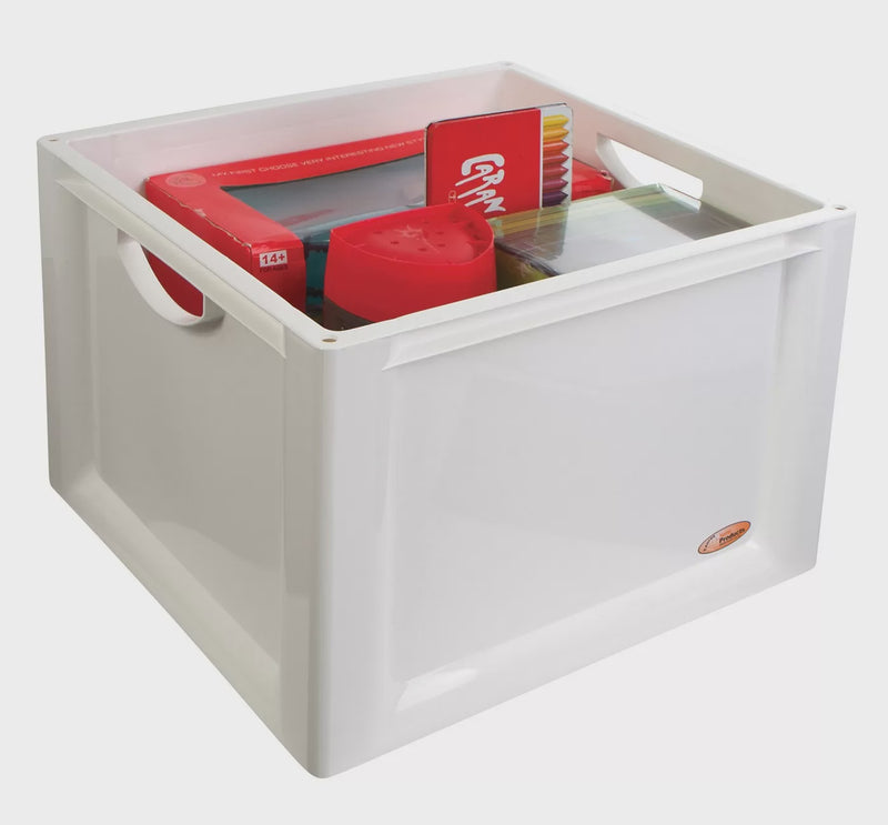 Cube Crate, Heavy Duty (30L) - White