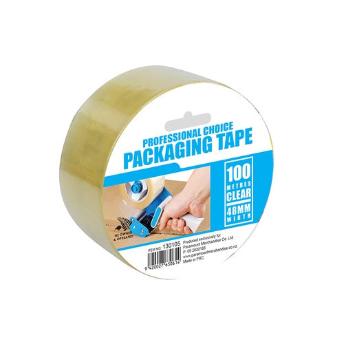 Packaging Tape, 48mm x 100m, Clear