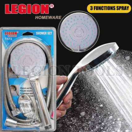 3 Functions Shower Set With 1.2m Hose