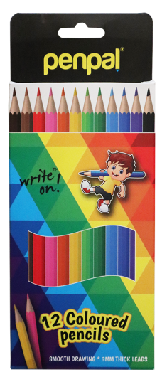 Penpal 12 Coloured Pencils