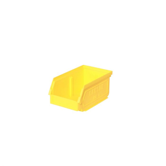 Storage Bin, Size 5, Yellow