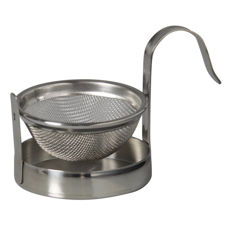 Avanti Tea Strainer, Swivel On Drip Tray, Avanti