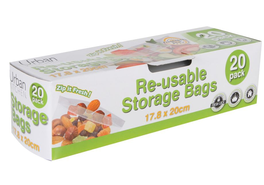 20pc Freezer Bags 17 X 20cm