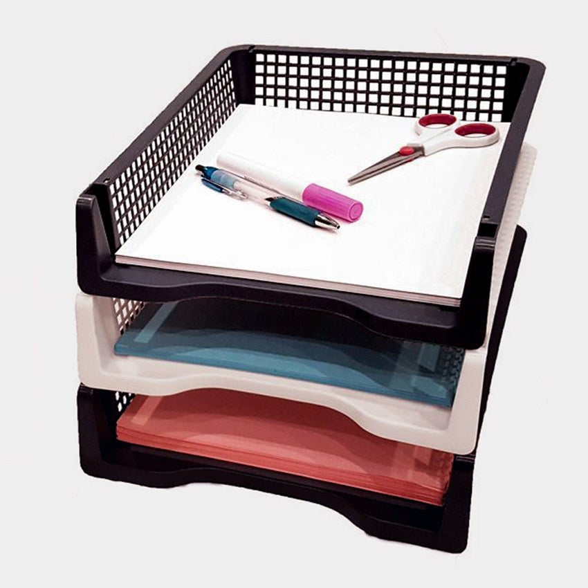 Desk Organizer, 33x25x7cm, Stackable A4 Size