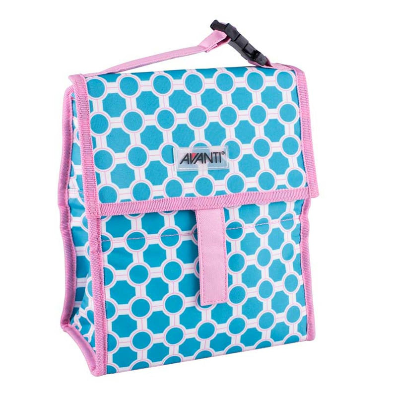 Avanti Cooler Bag, Freezable, Blue/Pink
