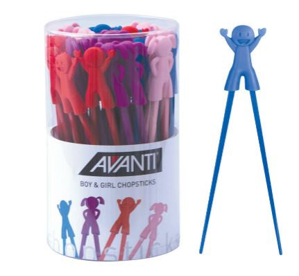 Avanti Boy & Girl Chopsticks for Beginners Assorted
