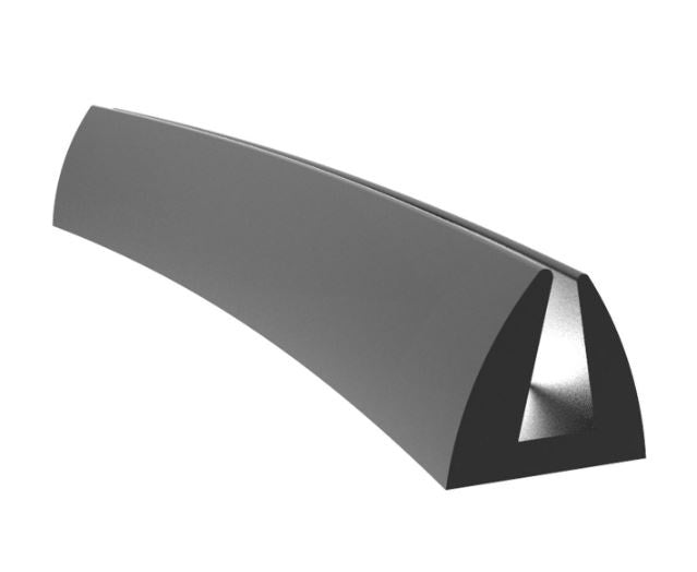 Proflex EPDM Solid Channel 8, 13 x 5mm Per Metre