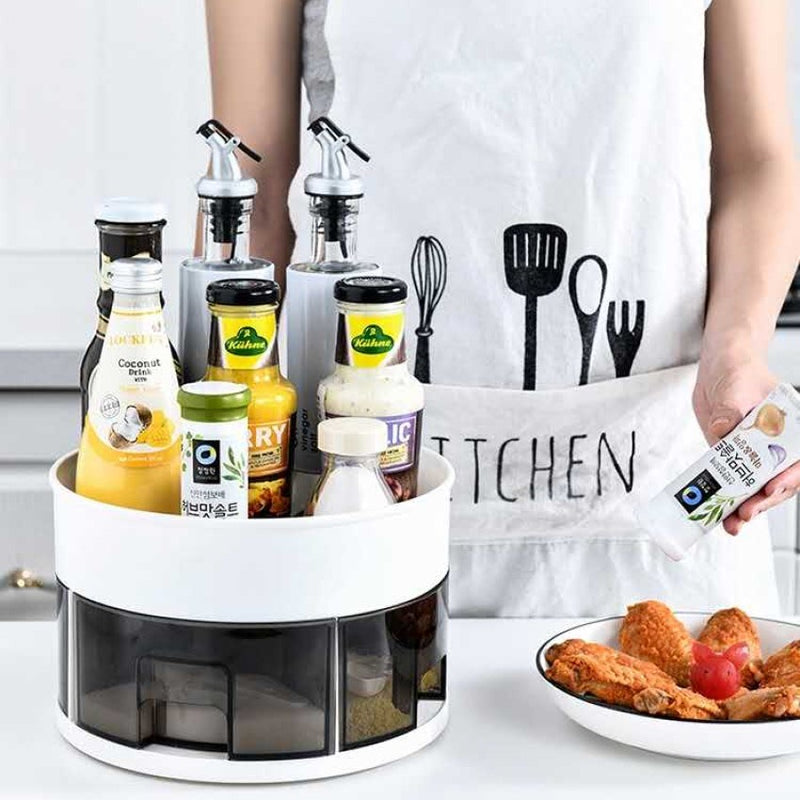 Turntable with Condiments