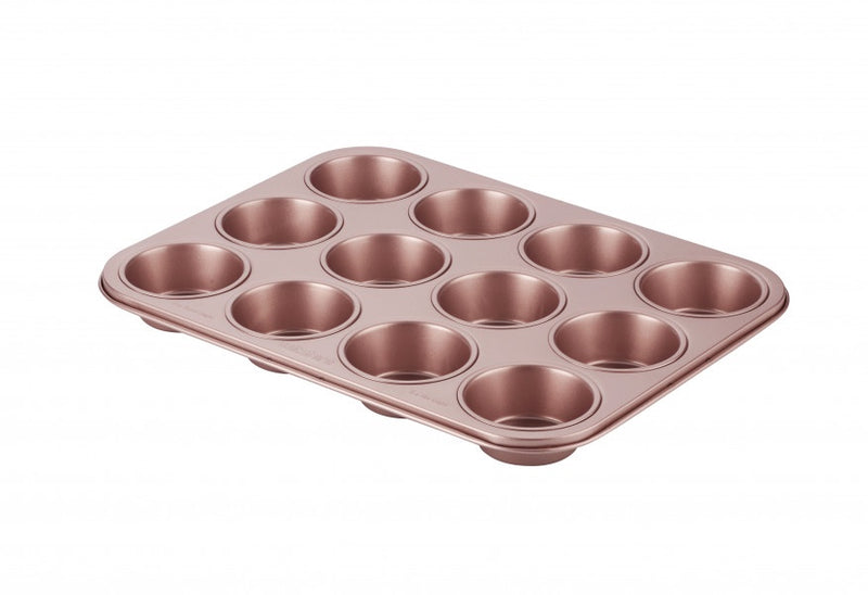 Wiltshire Rose Gold 12 Cup Muffin Pan