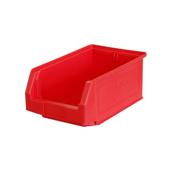 Storage Bin, Size 3Z, Red