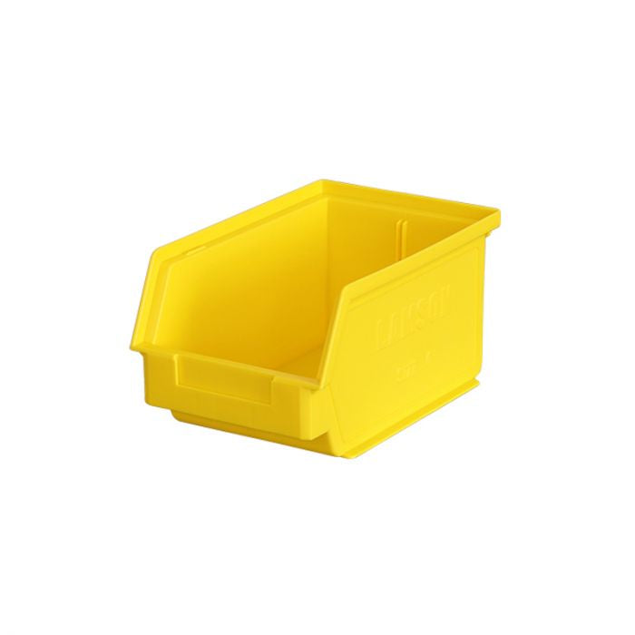 Storage Bin, Size 4, Yellow