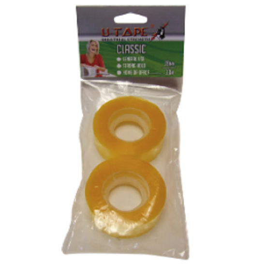 Classic u-tape 18mm x 33m 2pk