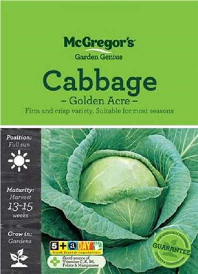 Vegetable Seeds, McGregor&