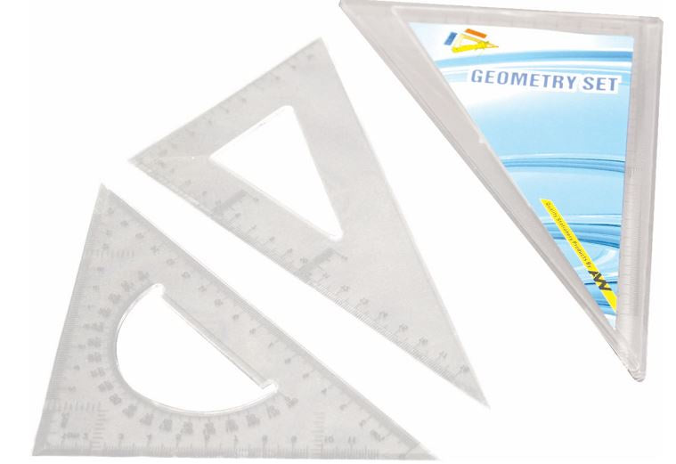 Geometry Ruler Set 2 Piece