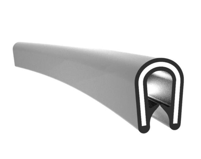 Proflex Clip-On Edge Trim 17 x 12mm Per Metre