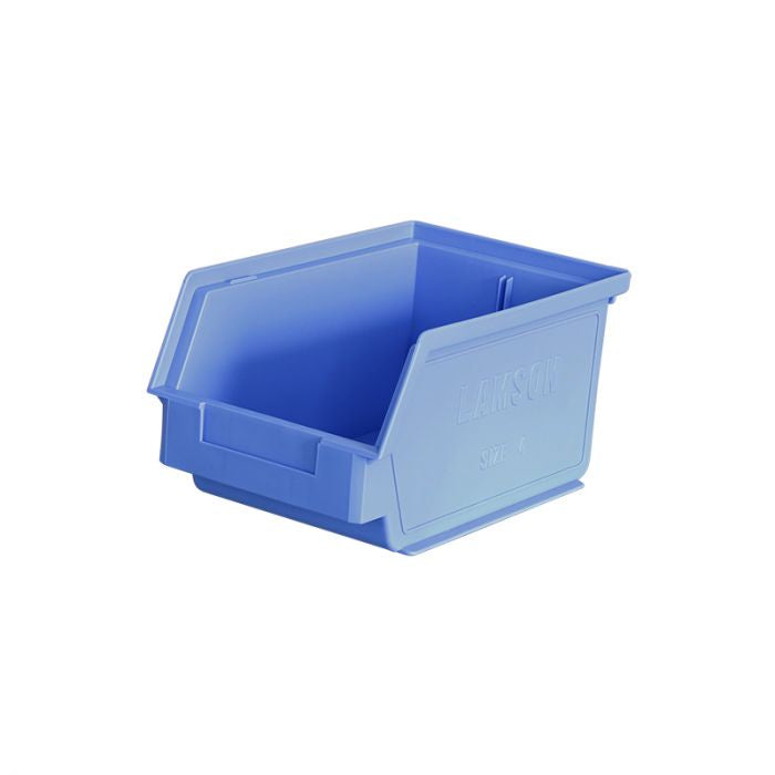 Storage Bin, Size 4, Blue