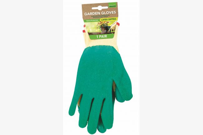 Backyard Growing Garden Gloves Latex Dipped