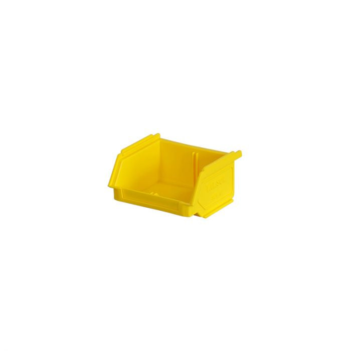 Storage Bin, Size 6, Yellow