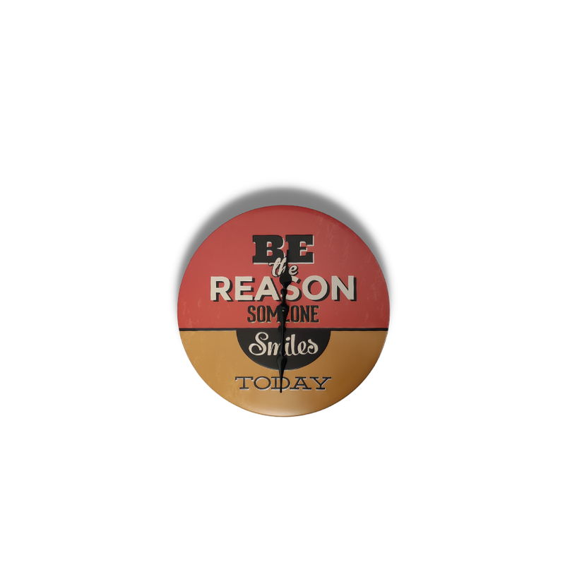 Metal Wall Clock - REASON