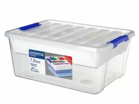 Sistema 7.9L Storage & Large White Tray