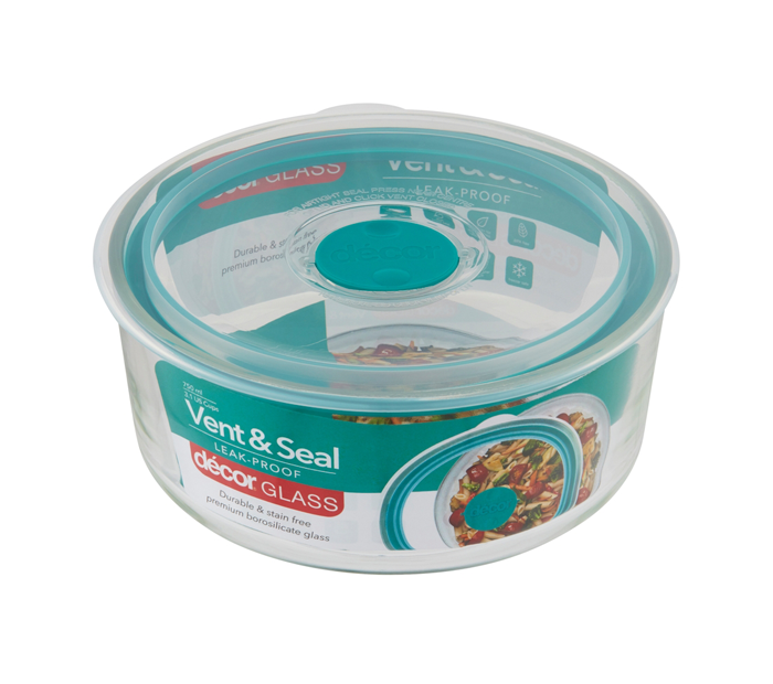 Décor Vent & Seal™ Glass Round 750ml
