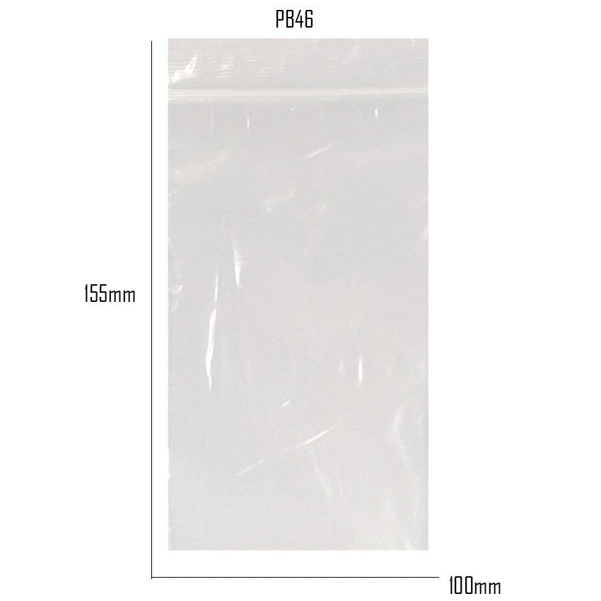 Grip Bag 100pc 100x155mm