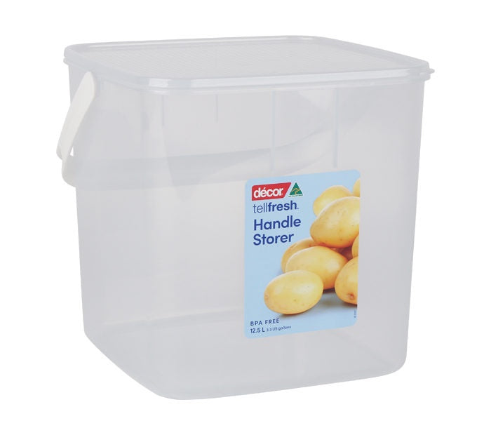 Décor Tellfresh™ Super Storer 12.5L White Handle