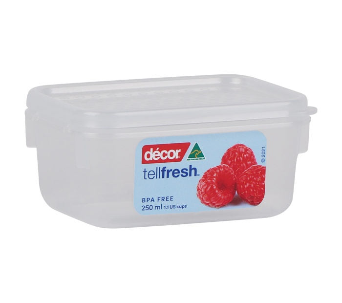 Décor Foodstorer, Tellfresh, 250ml, Oblong