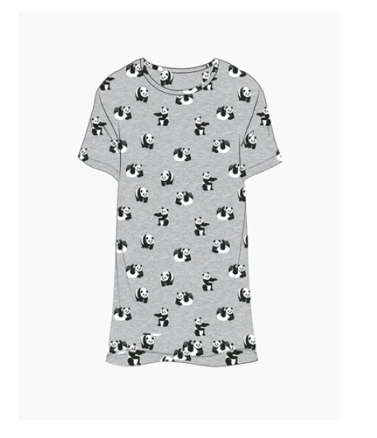 Panda Night Tee Bamboo/Cotton