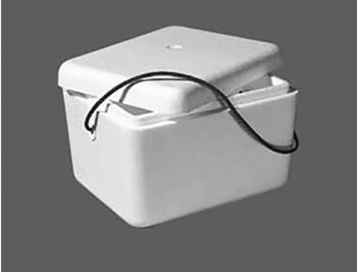 Polystyrene Chilly Bin 10 Litre Midi Bin (with Handle)