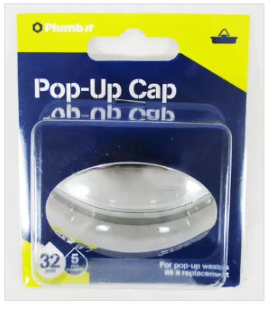 Pop-Up Waste Replacement Plug Lrg