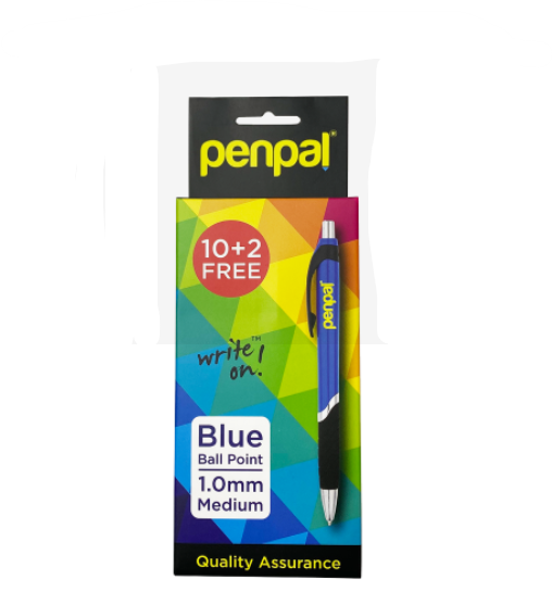 Penpal 10+2 Free Blue Ball Point 1.0 Medium Pen