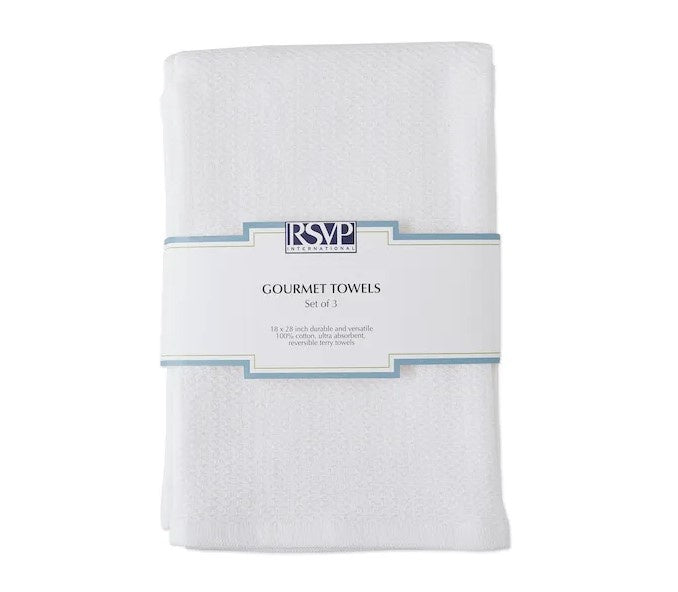 RSVP Gourmet Towels Set Of 3