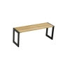 LTW Black & Bamboo Shelf 70 x 13cm