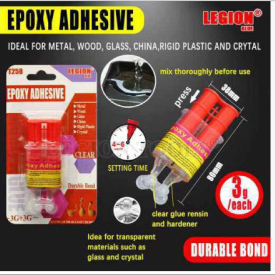 Epoxy Adhesive Rapid Setting 4-6Minutes